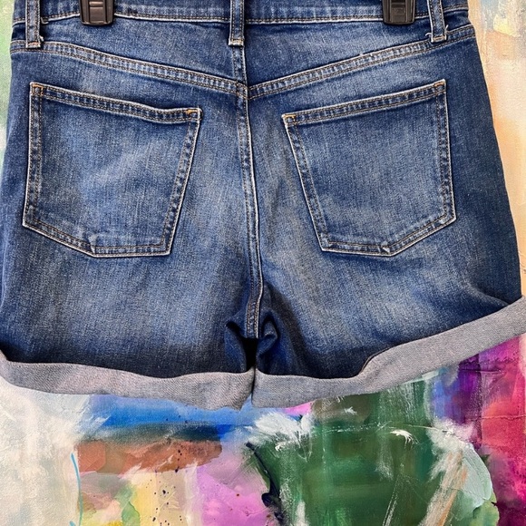 GAP High Rise 4” Inch Denim Shorts - Picture 6 of 7